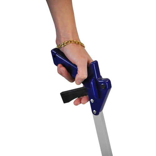 Nothing Beyond Your Reach 30 Reacher-Gripper RubberCups held by hand demonstrating secure grip and reach functionality.