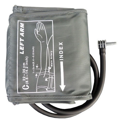 Full Automatic Blood Pressure w/4 AA Blue Jay Brand left arm cuff with tube for digital blood pressure monitor use
