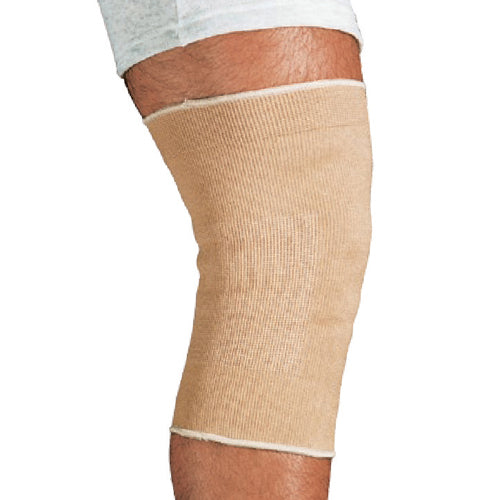 Blue Jay Slip-On Knee Support Beige X-Large (20.5-24) providing firm, lightweight knee support for active use.