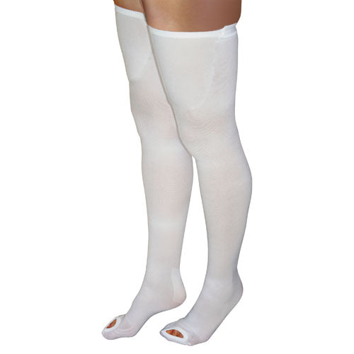 Anti-EmbolismStockings XL/Shrt 15-20mmHg Thigh Hi  Insp. Toe