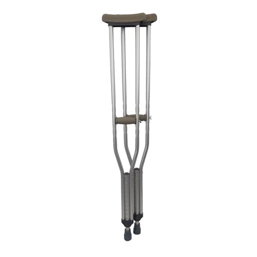Aluminum Crutches for Walking, Tall Adult Size, Pu